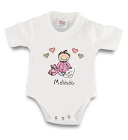 personalized infant creeper onesie