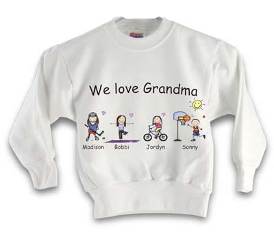 sweat shirt grandma large