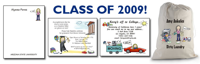 Personalized Graduation Stationery and Gifts
