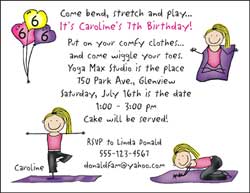 invitation Yoga