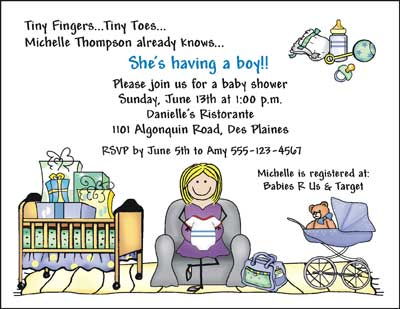 inv Baby Boy Shower