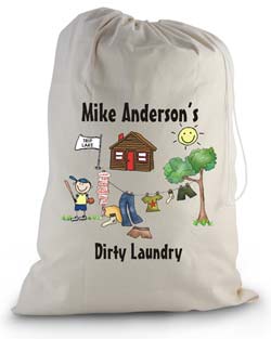 laundry bag camp boy