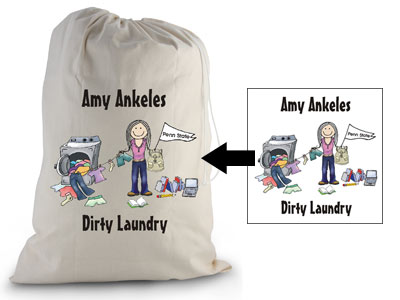 Laundry Bag Personalised Aeroplane or Soldier Toy Stuff bag 