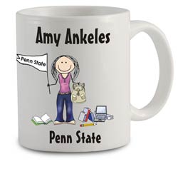 mug college girl