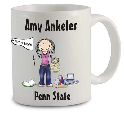 mug college girl