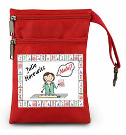 personalized mah jongg bag