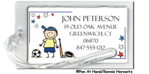 personalized luggage tags