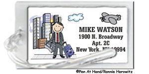 personalized luggage tags