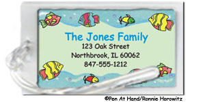 personalized luggage tags