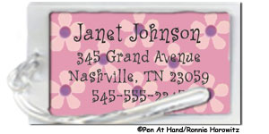 personalized luggage tags