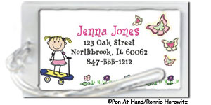 personalized luggage tags