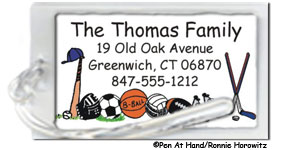 personalized luggage tags