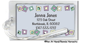 personalized luggage tags