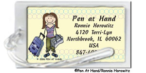 personalized luggage tags