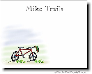 personalized theme card bike