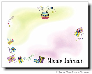 personalized theme card birthday