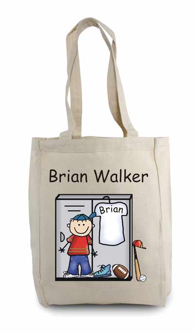 tote back locker